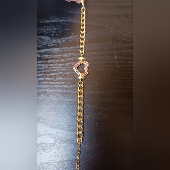 Ruby Heart Bracelet - Picture 3 of 3